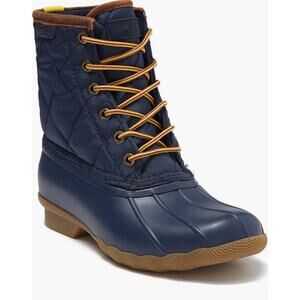 SPERRY Top-Sider Saltwater Quilted Duck Boot Size 10.5 NEW # Box M664